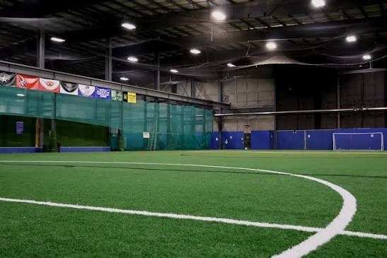 Indoor turf training facility at TTC4